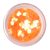 Nail Art Pailletten in Orange