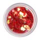 Nail Art Flitter in Rot
