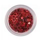 Nail Art Blumen in Bordeaux
