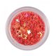 Nail Art Hologramm Blüten in Rot
