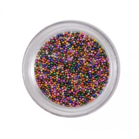 Nail Art Perlen Bunt