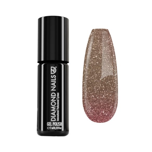 Gel Polish - DN101 Gold Glitter 