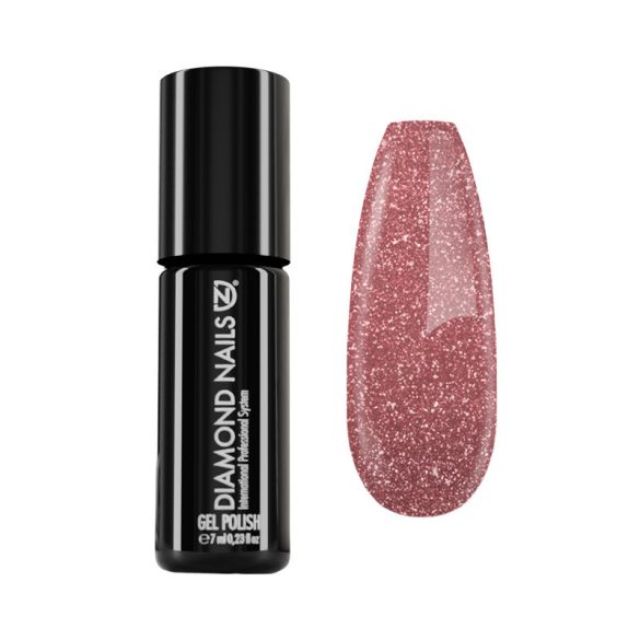 Gel Polish - DN102 Rosegold Glitter
