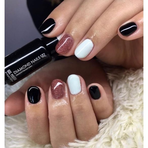 Gel Polish - DN102 Rosegold Glitter