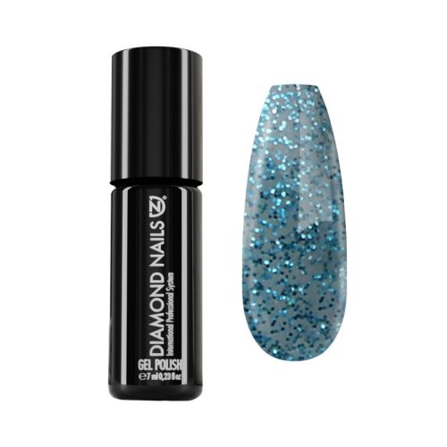 Gel Polish - DN103 Baby Blue Glitter