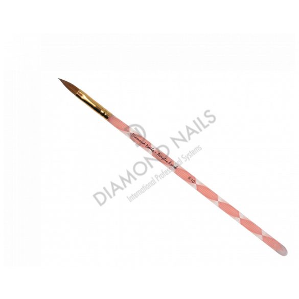 Professionelle Acryl Pinsel Gr.10 in Pink 