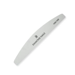 Nagelfeile Trapez in Weiß 100/180 für die präzise Nagelmodellage – Diamond Nails