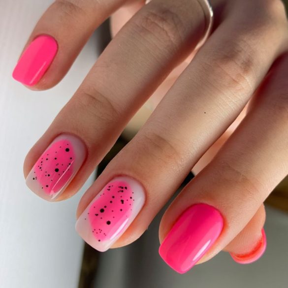 Gel Polish - DN048 Neon Pink