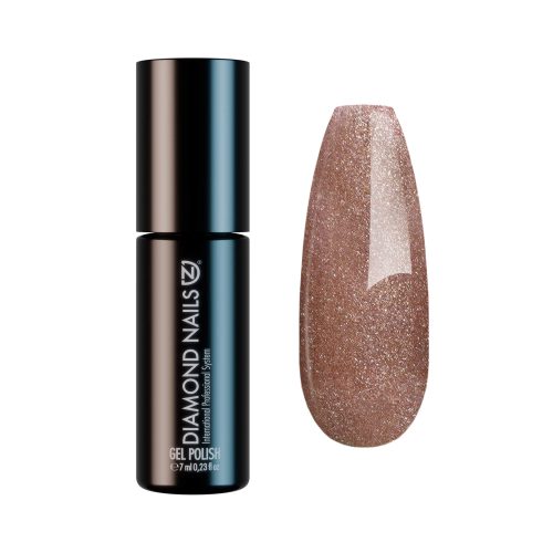Gellack 7ml - DN074 - Metallisches Roségold - HEMA-frei