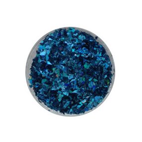 Glitter Flakes in metallic Blau 