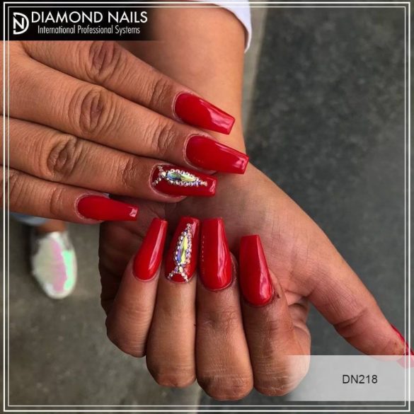 Gel Polish - DN079 Orange Red