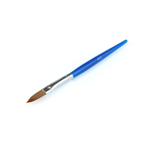 Gel Pinsel Gr.#10 in Blau (Kunststoff) Katzenzunge - Diamond Nails