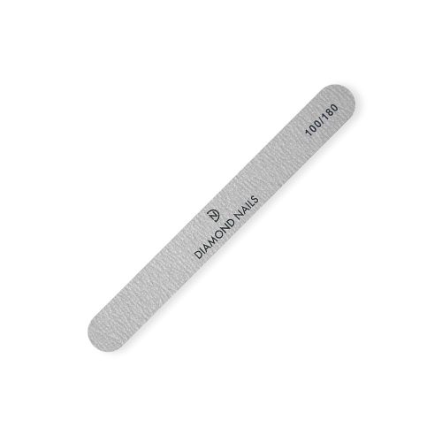 Nagelfeile gerade in Grau 100/180