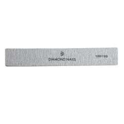 Nagelfeile breit in Grau 100/180