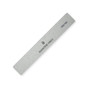 Breit Grau 100/180 Nagelfeile für präzises Formen und sanfte Glättung der Naturnägel