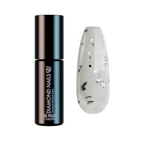 Gellack 7ml - DN111 - Silberflocken - HEMA-frei