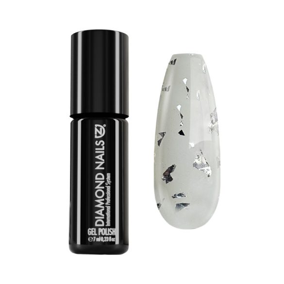 Gel Polish - DN111 - Silver Flakes