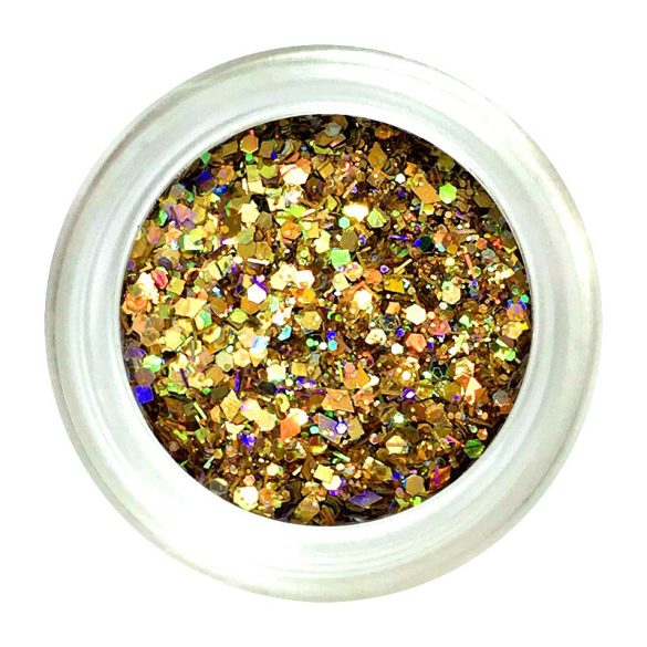 Metall Glitter Pulver Mix #13 - Gold