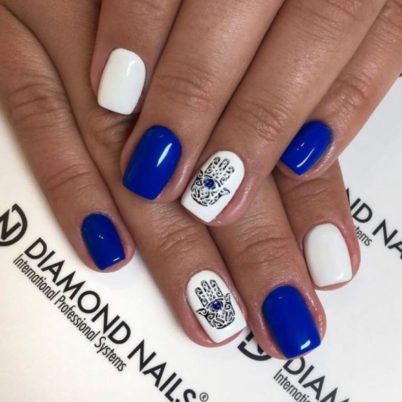 Gel Polish - DN140 Silky Blue