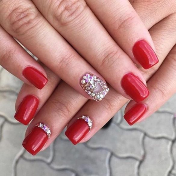 Gel Polish - DN132 Dark Red