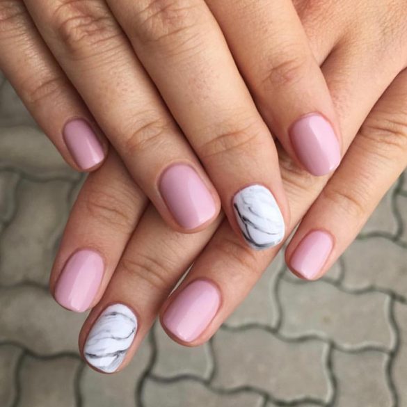 Gel Polish - DN144 Light Baby Pink
