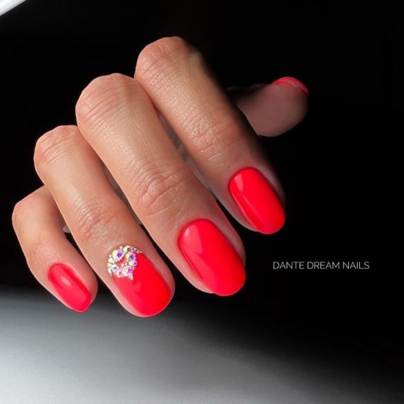 Gel Polish - DN151 Neon Coral