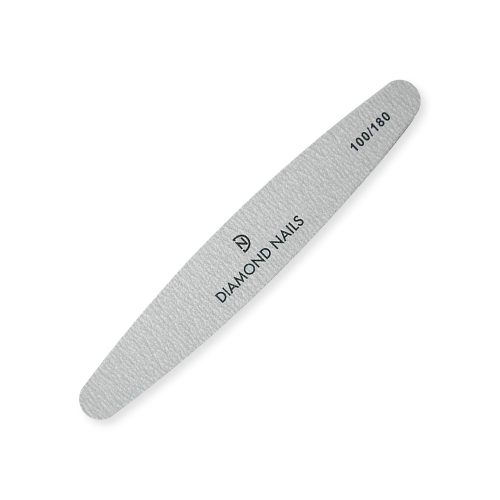 Nagelfeile ovale in Grau 100/180