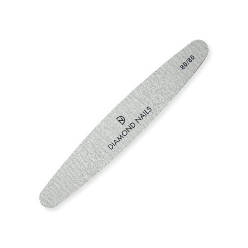Ovale graue Nagelfeile 80/80 Diamond Nails
