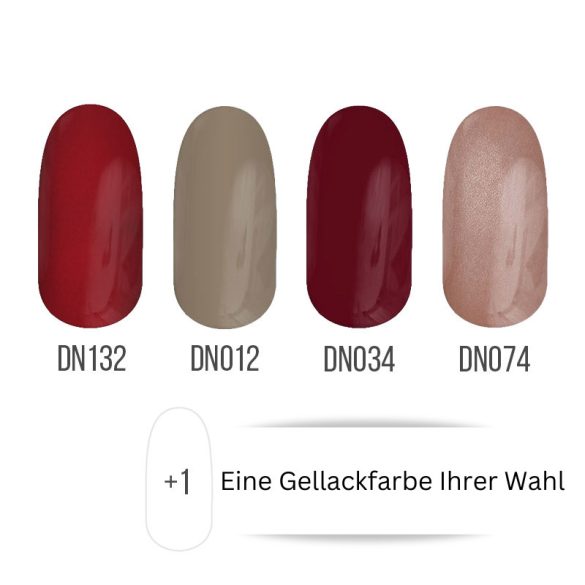 Gel Polish - Herbstfarben I. 4+1 Packung