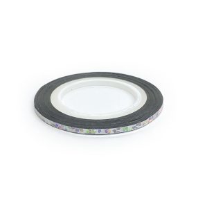 Dekorations Streifen - Silber Hologram