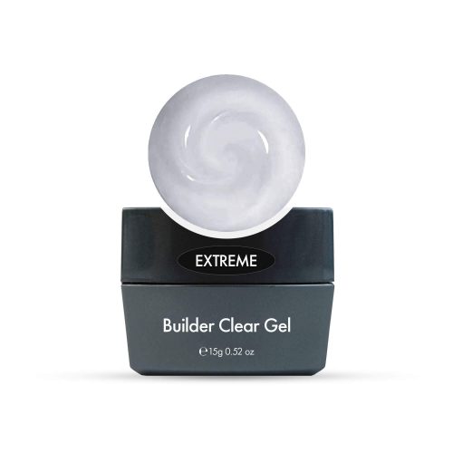 Extreme Builder Clear Gel 15g - Aufbaugel für Nägel, HEMA-frei, für professionelle und private Anwendung