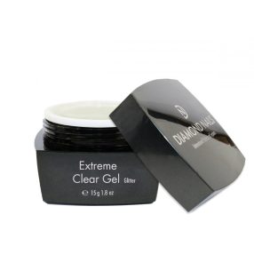 Extreme Clear Glitter Gel 15g - Farbloses Aufbaugel mit Glitzer, HEMA-frei, für professionelle und private Anwendung Extreme Clear Glitter Gel 15g - Farbloses Aufbaugel mit Glitzer, HEMA-frei, für professionelle und private Anwendung