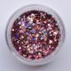 Nail Art Pailletten in Mauve klein 