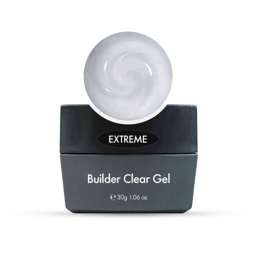 Extreme Builder Clear Gel 30g - Aufbaugel für Nägel, HEMA-frei, für professionelle und private Anwendung