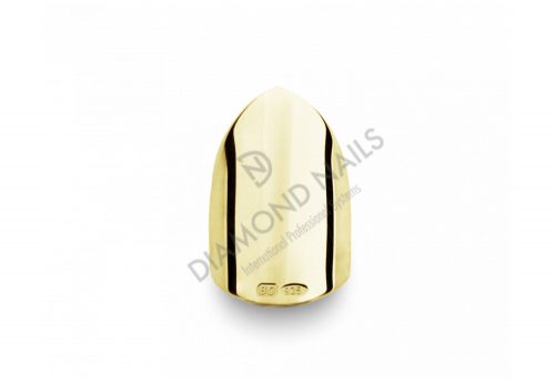 Classic Elegant Short Gold Nagelschmuck