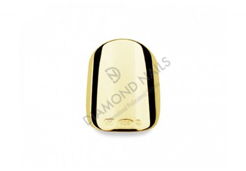 Classic Natural Short Gold Nagelschmuck