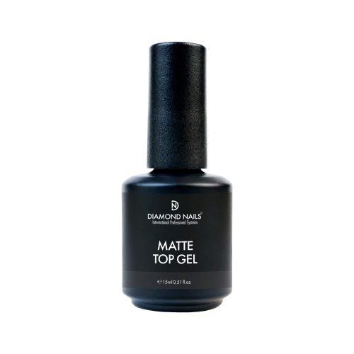 Matte Top Gel 12ml für langanhaltenden mattierten Effekt und elegante Nageloberfläche