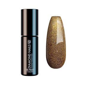 Gellack 7ml - DN118 - Glitzerndes Goldocker - HEMA-frei
