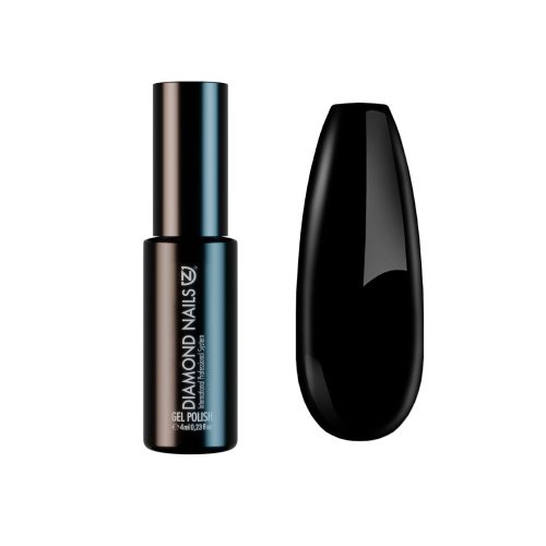 Gellack 4ml - DN004 - Ebenholz-Schwarz - HEMA-frei