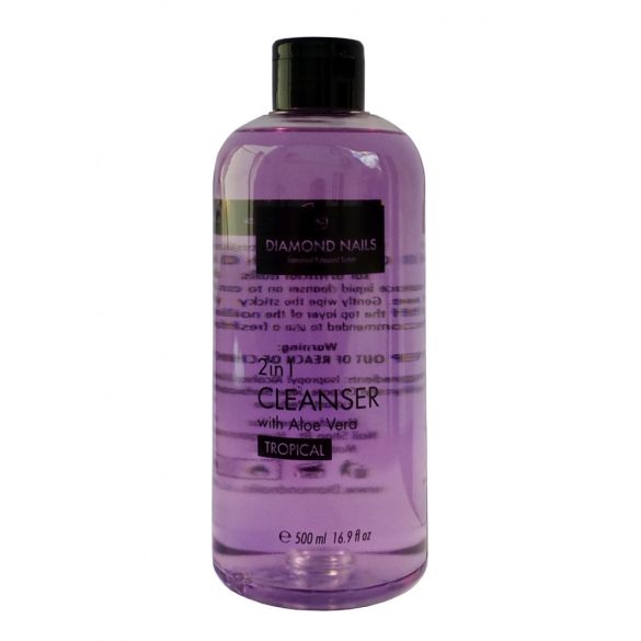 2in1 UV Gel Cleanser 500ml mit Aloe Vera Extrakt - Tropical