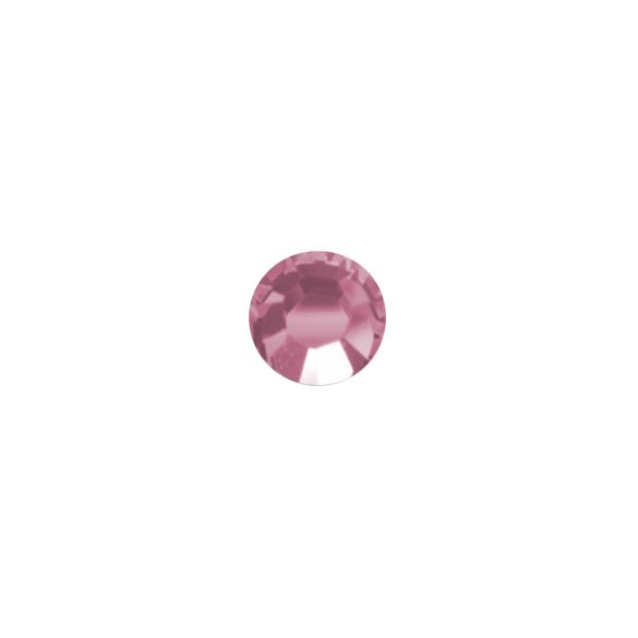 Strasssteine Kristall in Pink SS3 100Stück