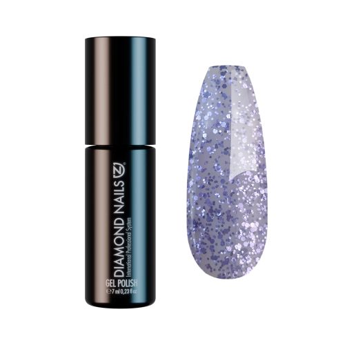 Gellack 7ml - DN230 - Glitzerndes Lavendel - HEMA-frei