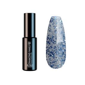 Gellack 4ml - DN231 - Glitzerndes Denim - HEMA-frei