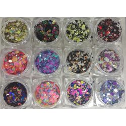 12 Stk. Rainbow konfetti #2