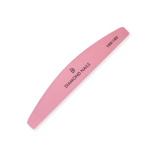 Nagelfeile Trapez in Rosa 100/180