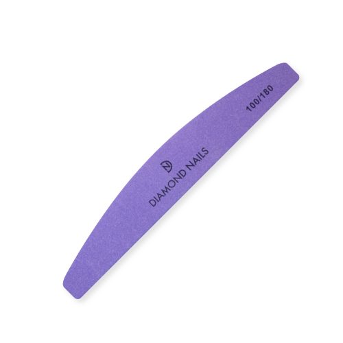 Nagelfeile Trapez in Lila 100/180