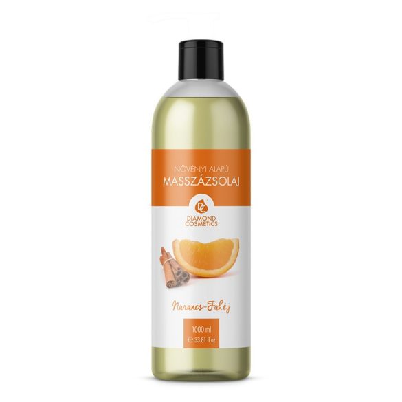 Massageöl mit Orangen-Zimt Duft 1L