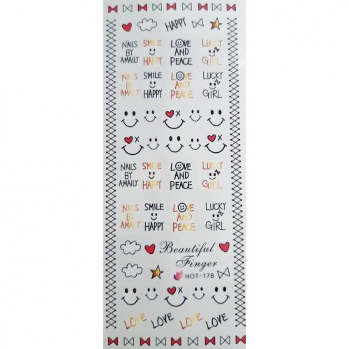 Nagelsticker - HOT178