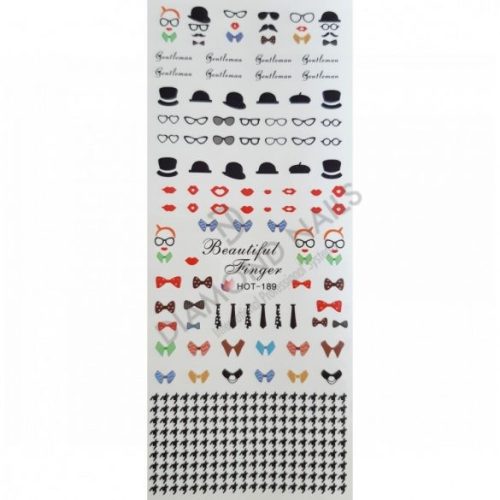 Nagelsticker - HOT189