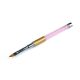 Gel Pinsel in Pink mit Strassstein 3D - Diamond Nails